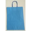 Papírová taška 18x8x22cm Modrá
