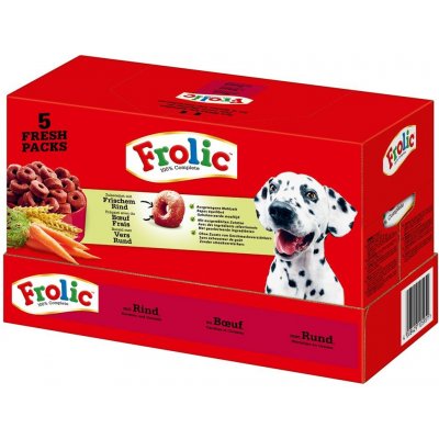 Frolic Hovězí mrkev & obiloviny 7,5 kg