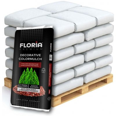 FLORIA Decorative ColorMulch hněda 36 x 70 l – Zboží Dáma