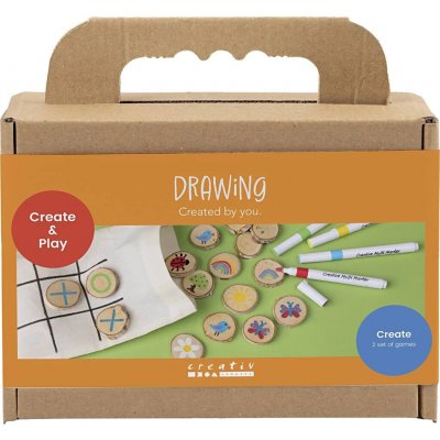 Creativ Company kreativní sada Pexeso a piškvorky dřevěné – Hledejceny.cz