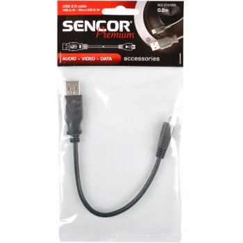 Sencor SCO 512-002 USB A/M-Micro B