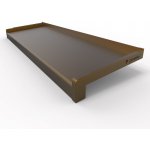 Venkovní parapet hliník tažený 130x25 mm, Bronzový Elox – Sleviste.cz