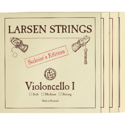 Larsen ORIGINAL VIOLONCELLO SOLOIST - Struny na violoncello - sada – Zboží Dáma