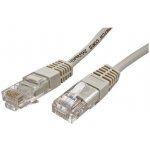 PremiumCord sputp20 Patch UTP, RJ45-RJ45, level 5e, 20m, šedý – Sleviste.cz