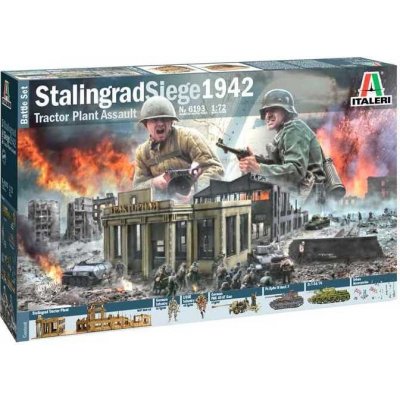 Italeri Model Kit diorama 6195 Berlin 1945: Battle for the Reichstag 1:72 – Hledejceny.cz