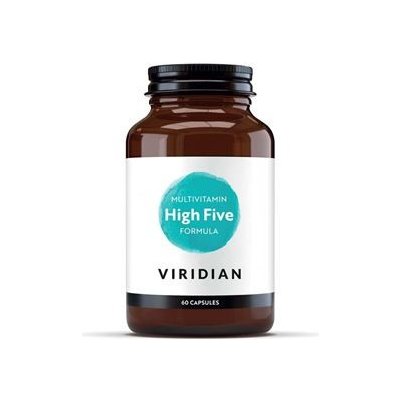 Viridian Nutrition High Five Multivitamin and Mineral Formula 60 kapslí Natural komplex pro každý den