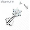 Piercing Šperky4U Push In piercing do brady ucha titan TIT1193-OP17