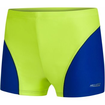 Aqua Speed plavecké šortky Leo Green/Blue Pattern