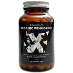 BrainMax Organic Fenugreek 700 mg, BIO Pískavice řecké seno, 90 rostlinných kapslí – Hledejceny.cz