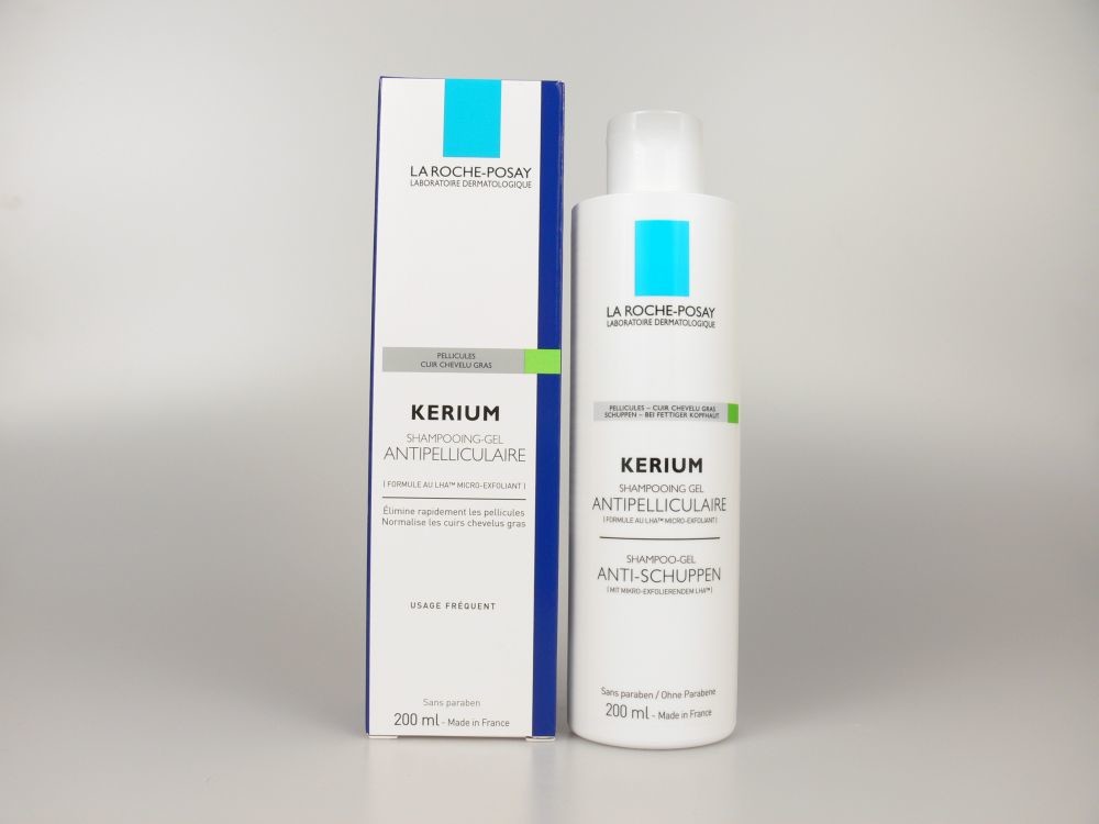 La Roche Posay Kerium gelový šampon na mastné lupy 200 ml