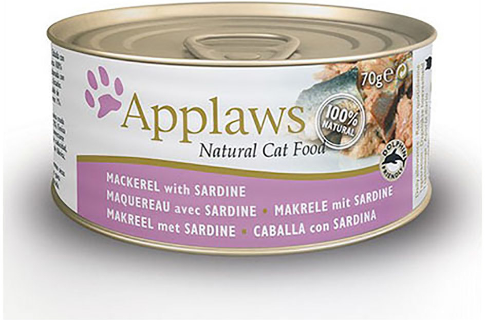 Applaws cat makrela & sardinky 156 g
