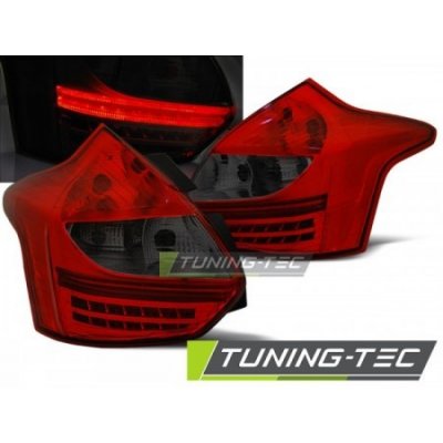 Světla zadní FORD FOCUS 3 11- 10.14 HATCHBACK RED SMOKE LED – Hledejceny.cz