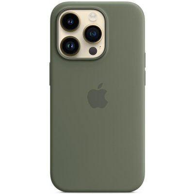 Apple Silikonové s MagSafe iPhone 14 Pro, olivová MQUH3ZM/A