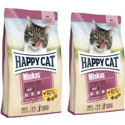 Happy Cat Minkas Sterilised drůbež 2 x 10 kg