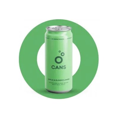 Cans jablko & bezinka bez cukru bez sladidel plech 24 x 330 ml – Hledejceny.cz