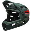 Cyklistická helma Bell Super Air R Spherical Mips matt/gloss green/infrared 2021