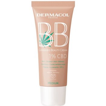 Dermacol BB Cream Cannabis Beauty Cream SPF15 bb krém 2 Medium 30 ml