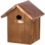 Esschert Design Dřevěná Budka "Best for Birds" antik měděná střecha Sýkora modřinka – Hledejceny.cz