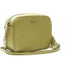 Kabelka Michael Kors dámská kabelka crossbody JET SET 32T8TF5M2L LIGHT SAGE MD CAMERA bag LEATHER