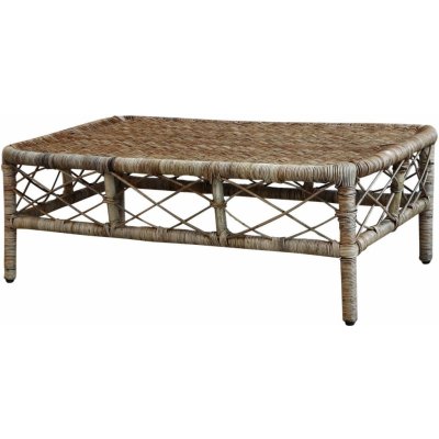 Chic Antique ratanový coffee stolek Nantes - 105 x 60 x 35 cm Přírodní – Hledejceny.cz