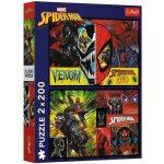 Trefl Marvel 2 x Spiderman ve dne v noci 200 dílků – Hledejceny.cz