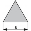 Pilníky URDiamant Diamantový pilník trojúhelníkový URD83-126