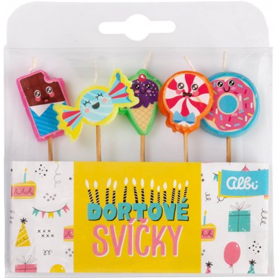 Albi Sada dortových svíček Sladkosti – Hledejceny.cz
