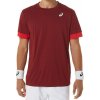 Pánské sportovní tričko Asics Court Short Sleeve Top beet juiced/classic red