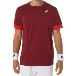 Asics Court Short Sleeve Top beet juiced/classic red