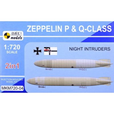 Models Zeppelin P&Q-class Night Intruders2in1 Mark 1 MKM720-04 1:720