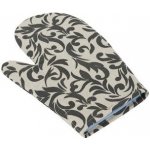 Bellatex Kuchyňská chňapka šedý ornament, chňapka 28x18 cm – Zbozi.Blesk.cz