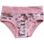 Emy Bimba 2870 světle růžové dívčí kalhotky růžová – Zboží Dáma