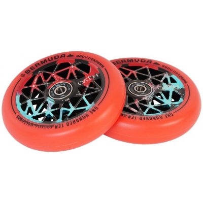 Oath Bermuda 110 mm black/teal/red 2 ks – Sleviste.cz