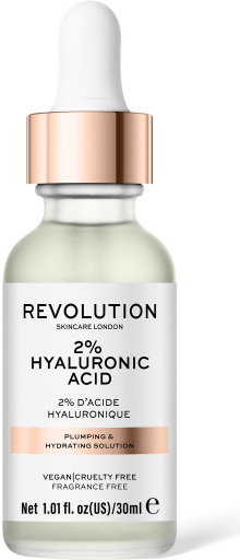 Makeup Revolution Skincare 2% Hyaluronic Acid Plumping & Hydrating Solution  30 ml od 199 Kč - Heureka.cz