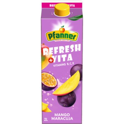 Pfanner Refresh +Vita Mango Maracuja 2 l – Zboží Dáma