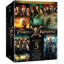 Piráti z Karibiku 1-5 BD