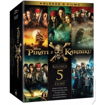 Piráti z Karibiku 1-5 BD