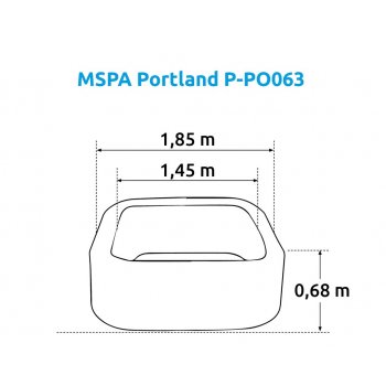 Marimex MSpa Portland P-PO063 11400274