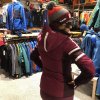 Dámská sportovní bunda CMP lyžařská 31W0056 fialová
