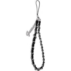 Přívěsek na klíče Guess pendant GUSTBOHP Phone Strap brown Beads Bohemia GUSTBOHP