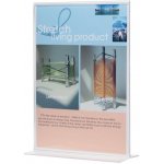 Q-Connect Prezentační stojan plastový, A4, tvar T – Zboží Mobilmania