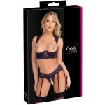 Otevřená podprsenka a tanga, podvazky Cottelli LINGERIE – Zboží Dáma