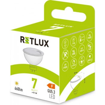 Retlux RLL 420 GU5.3 spot 7W 12V WW