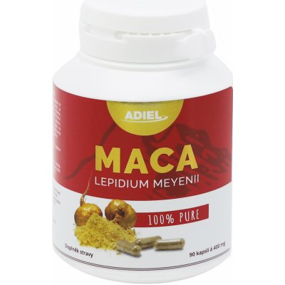 Adiel Maca 100% Pure 2 x 90 kapslí – Hledejceny.cz