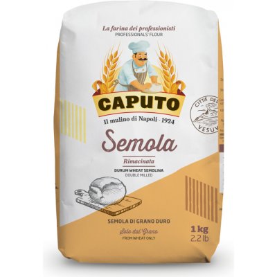 Caputo semola rimacinata semolina mouka 1 kg – Zboží Dáma