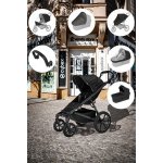 Thule Set 7v1 Urban Glide 4-wheel Black 2024 + pláštěnka + ochranná síť + madlo + korba Black + pláštěnka + ochranná síť na korbu – Hledejceny.cz