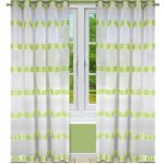 LiS Hotové záclony/závěsy s řeckým vzorem Meandros zelená 2 x 145 x 250 cm – Hledejceny.cz