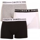 Pánské boxerky 3Pack Jack and Jones vícebarevné 12081832 light grey