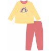 Dětské pyžamo a košilka Winkiki dětské pyžamo WNG 11956 žlutá/ růžová