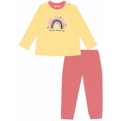 Winkiki dětské pyžamo WNG 11956 žlutá/ růžová
